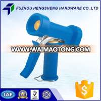 Blue Rubber Cover Water Washdown Industrial Professional Heavy Duty Spray Gun